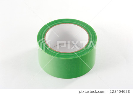 白色背景的遮蔽膠帶 128404628