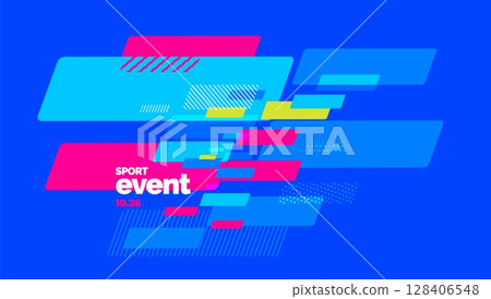 Layout poster template design for mega event Layout poster template design for mega event 128406548