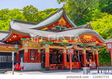 (Saga Prefecture) Yutoku Inari Shrine, Okagura Hall (Saga Prefecture) Yutoku Inari Shrine, Okagura Hall 128407735