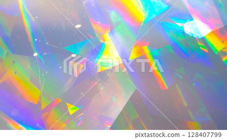 Colorful prism-like design background Colorful prism-like design background 128407799