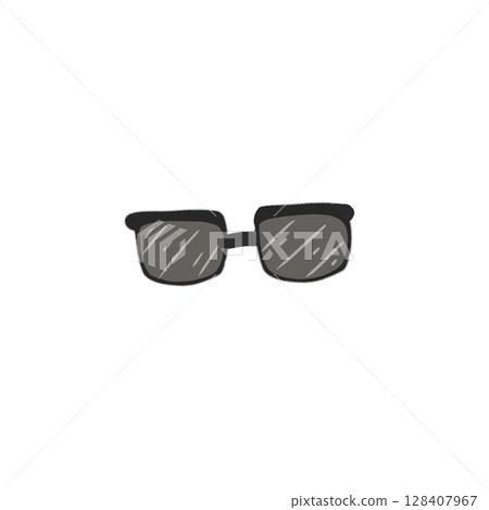太陽眼鏡簡單 128407967