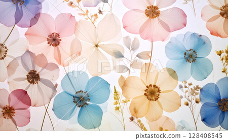 透明壓花背景 128408545