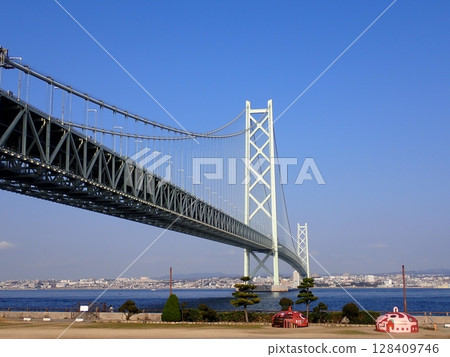 明石海峽大橋 明石海峽大橋 128409746