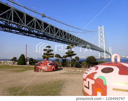 明石海峽大橋 128409747