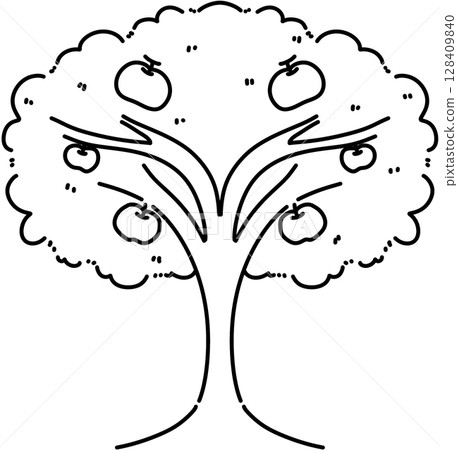 apple tree 128409840