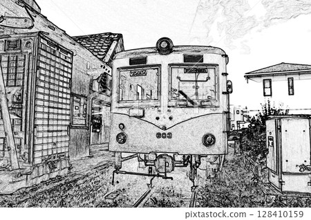 Diesel car Kishu Railway Diesel car Kishu Railway 128410159