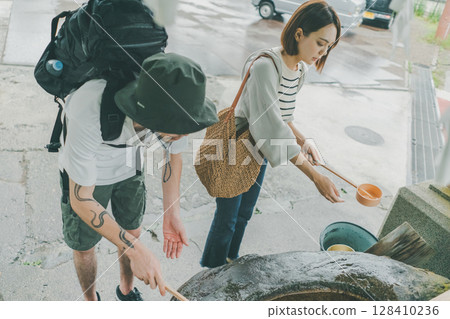 water for washing one's hands, sex, Place for Ritual Cleansing 128410236