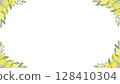 Vivid lemon frame 128410304