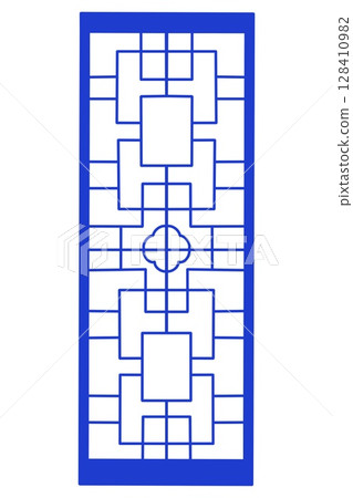 Frames of Chinese Style. Asia vintage frame decorative isolated on white background vector illustration Frames of Chinese Style. Asia vintage frame decorative isolated on white background vector illustration 128410982