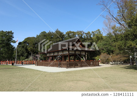 京都的世界遺產上賀茂神社(加茂大社) 京都的世界遺產上賀茂神社(加茂大社) 128411111