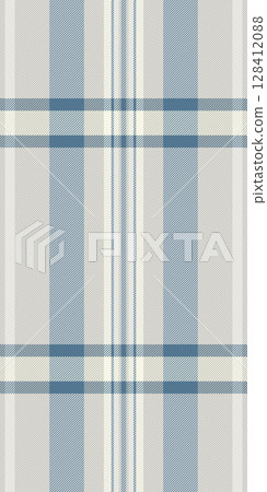 Argyle background tartan check, merry christmas pattern textile seamless. Ribbon texture plaid vector fabric in sterling silver and grey colors. 128412088
