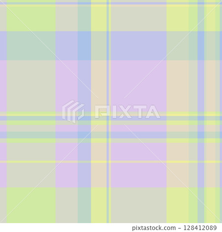 Pastel plaid pattern. Serene, calm. Ideal for backgrounds, textiles, and designs requiring a soft, harmonious aesthetic. Versatile and visually appealing. Pastel plaid pattern. Serene, calm. Ideal for backgrounds, textiles, and designs requiring a soft, harmonious aesthetic. Versatile and visually appealing. 128412089