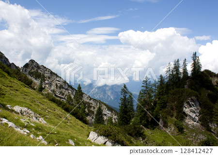 Stunning mountain landscape in Tyrol Stunning mountain landscape in Tyrol 128412427