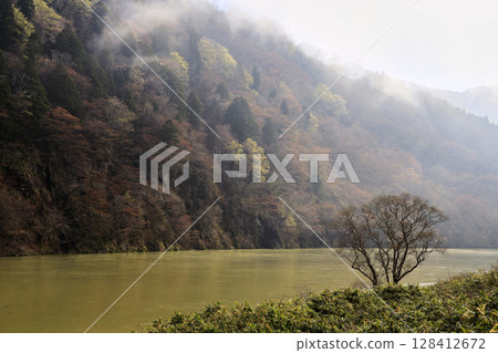 春天Mogami河 春天Mogami河 128412672