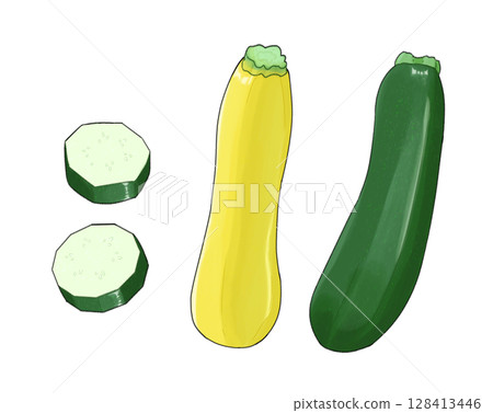 夏南瓜 夏南瓜 128413446