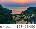 （佐賀縣）浜野浦梯田的夜景 128413480