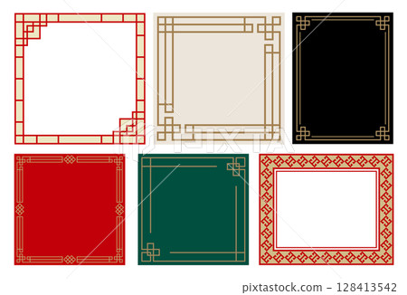 Chinese frameset Chinese frameset 128413542