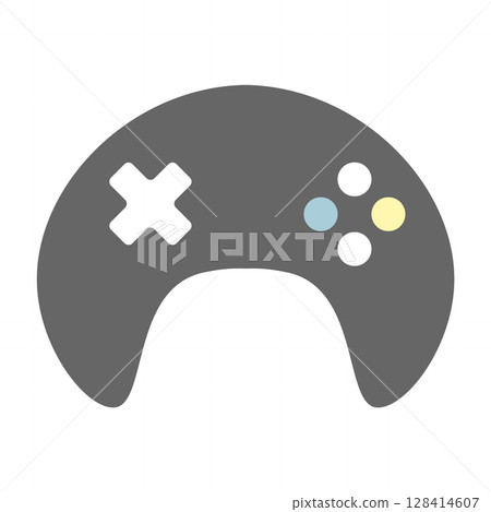 Simple game controller illustration 128414607