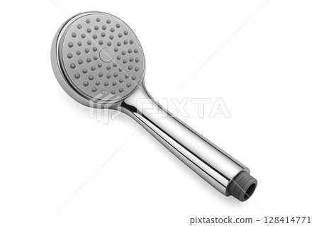 Modern Chrome Shower Head Designed for a Stylish Bathroom Upgrade and Enhanced Water Flow Features 128414771