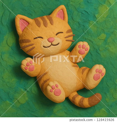 Sleeping cat 128415926