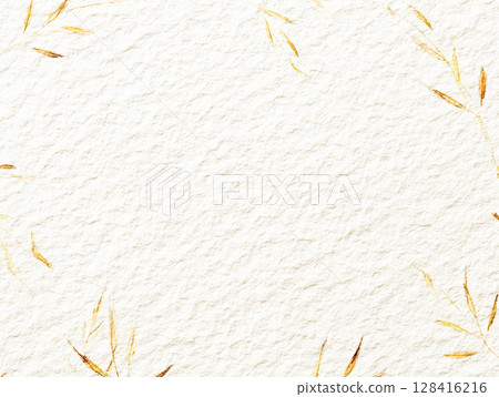 日本紙紋理圖片素材葉紋金色 日本紙紋理圖片素材葉紋金色 128416216