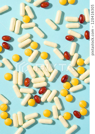 大量膠囊和片劑補充劑 大量膠囊和片劑補充劑 128416305
