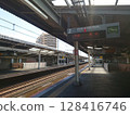 Inagekaigan Station platform 128416746