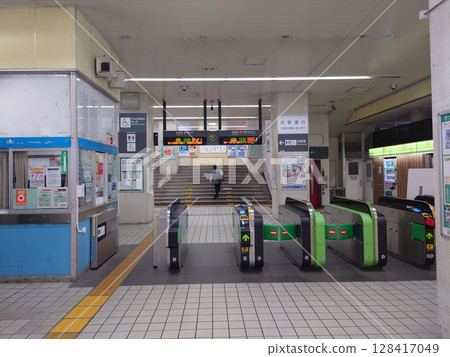 檢見川濱站檢票口 128417049