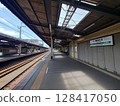 Keiyo Line Kemigawahama Station platform 128417050