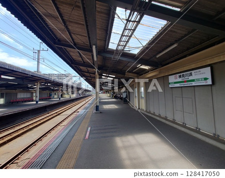 京葉線 檢見川濱站 月台 128417050