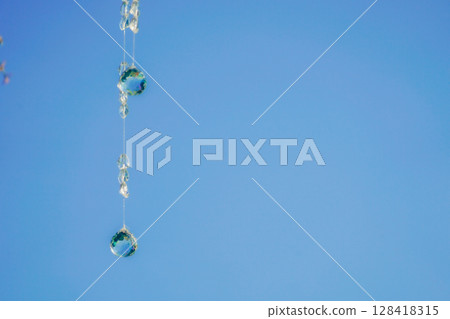 Image of summer sky and jewels 128418315