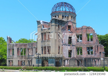 [廣島縣] 原子彈爆炸圓頂屋與和平紀念公園 128419340