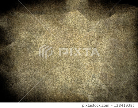 Abstract textured background showing a mottled grunge design with dark vignette 128419385