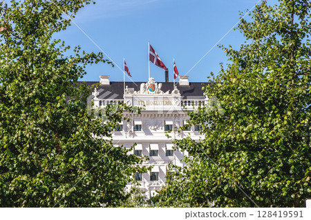 Hotel D'angleterre at the King's New Square in Copenhagen, Denmark Hotel D'angleterre at the King's New Square in Copenhagen, Denmark 128419591