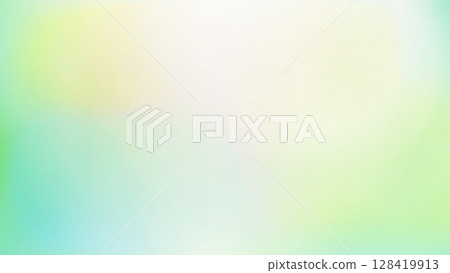 Fresh green light gradient background 128419913