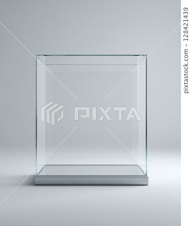透明玻璃盒：用於產品展示 128421439