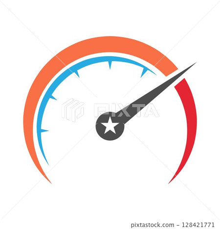 Performance Level Speed Gauge 128421771