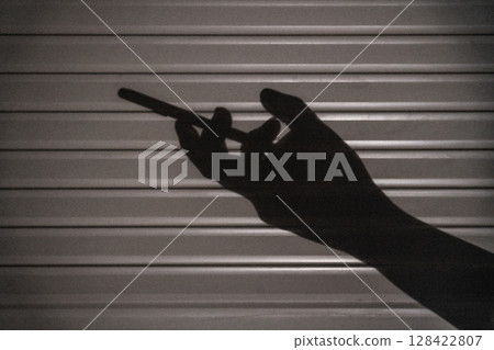 Crime and danger image Crime and danger image 128422807