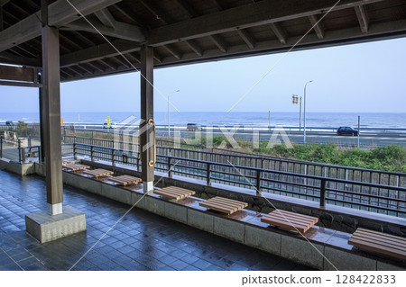 湖西市道之驛穎見坂足浴設施 128422833