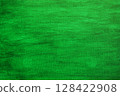 Green canvas texture close-up. Green abstract background. 128422908