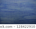 Blue abstract background. Blue canvas texture. 128422910