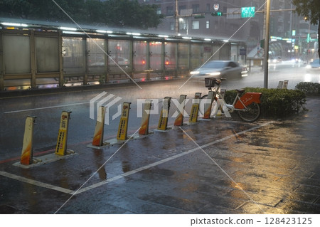 Shared bicycle 128423125