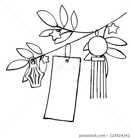 七夕色頁 – 竹子 L 128424242