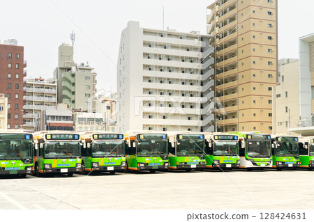Toei bus garage 128424631