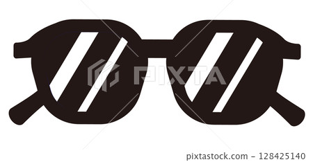 Illustration material: Sunglasses Illustration material: Sunglasses 128425140