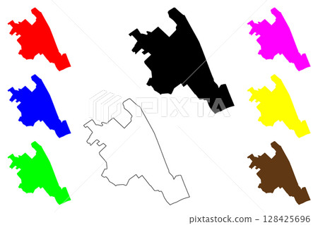 Nasim Shahr city (Islamic Republic of Iran, Persia, IRI, Tehran province) map vector illustration, scribble sketch Nasimshahr map Nasim Shahr city (Islamic Republic of Iran, Persia, IRI, Tehran province) map vector illustration, scribble sketch Nasimshahr map 128425696