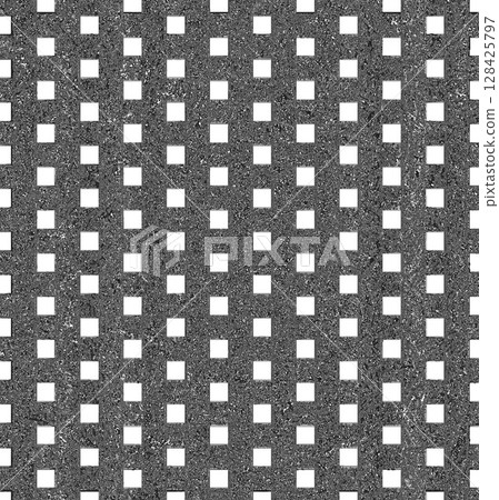 Seamless checkered pattern creating visual texture and contrast Seamless checkered pattern creating visual texture and contrast 128425797