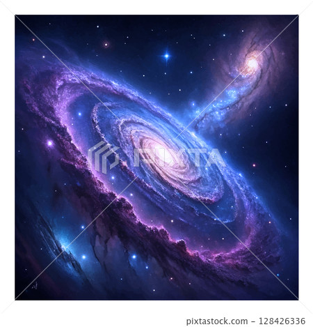 外層空間與螺旋星系 128426336