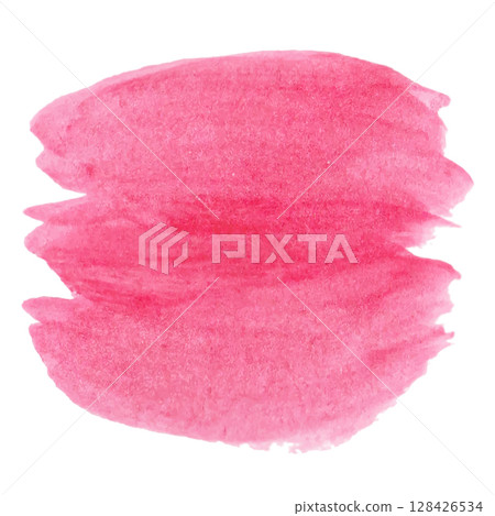 Pink watercolor abstract spot. You can use it as a brush or as a background Pink watercolor abstract spot. You can use it as a brush or as a background 128426534