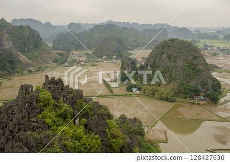 landscape in Ninh Binh. 128427630